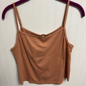 Skims Cotton Rib Camisole Sedona Loungewear Tank Shirt NWT 3X